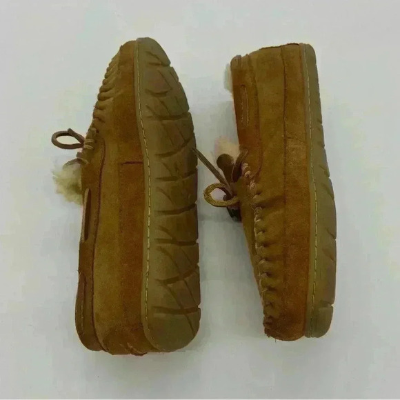 L.L. Bean Men's Wicked Good Moccasin Slippers Size 7M - Picture 9 of 10
